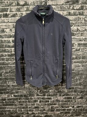 Ralph Lauren Dark Blue Full-Zip light weight Jacket